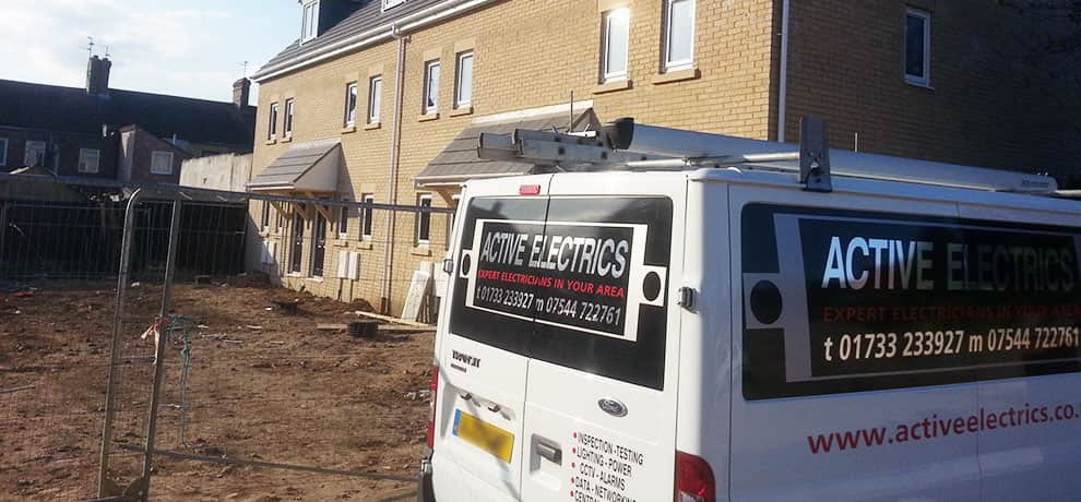 Work Van with Active Electrics log on site